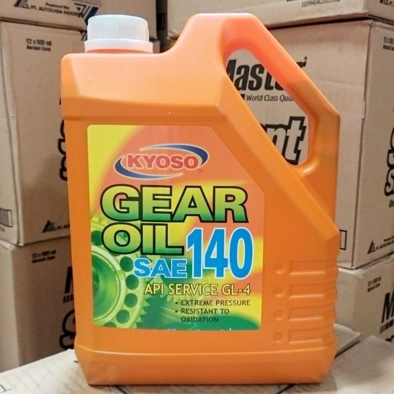 OLI GARDAN / OLI GEAR / OLI TRANSMISI KYOSO GEAR OIL SAE 140 GL-4 4 LITER