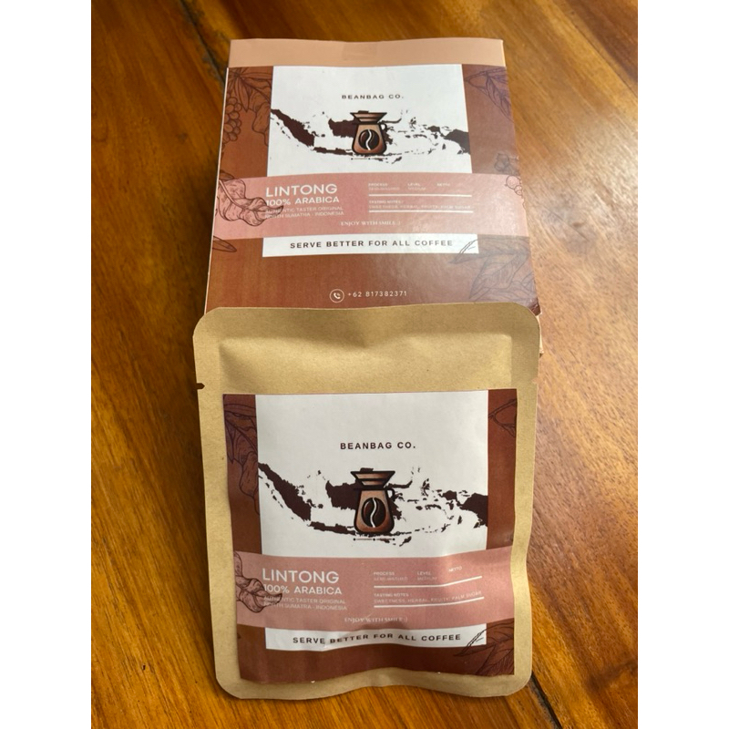 

Arabica Coffee Drip/Filter Bag : Lintong - Sumatra (5 Pcs)