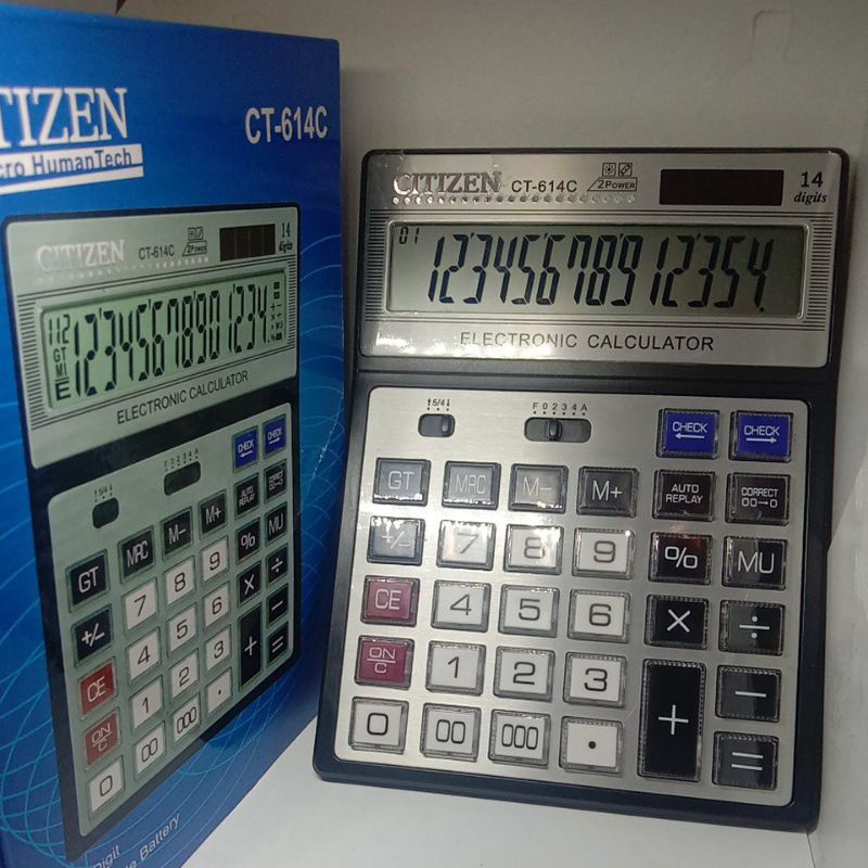 

Calculator Citizen (CT-614C) 14Digit