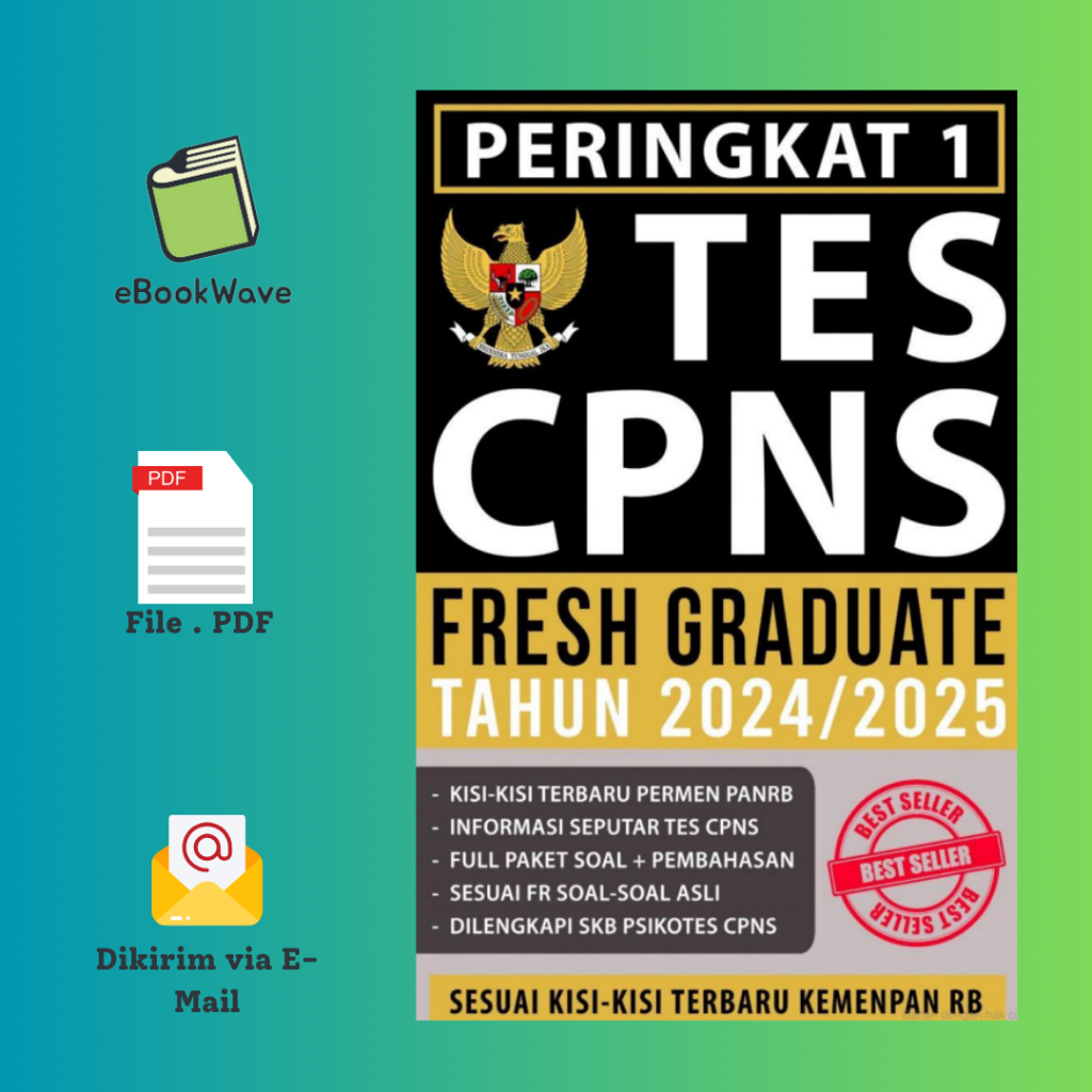 

Tes CPNS Fresh Graduate Tahun 2024 - 2025 Book BEST SELLER (Bahasa Indonesia)