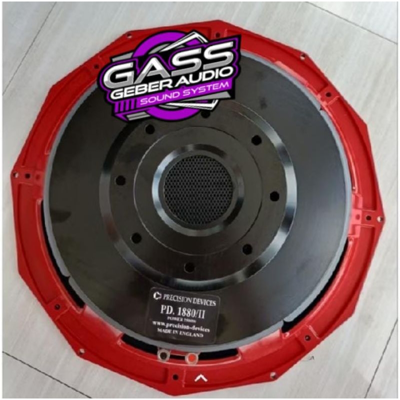 Speaker 18 inch PD 1880 GRADE A PD 1880 ll/ MERAH