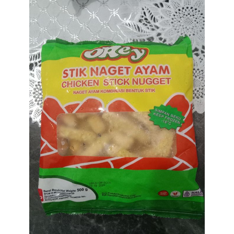 

NUGGET STICK OKEY 500 GRAM