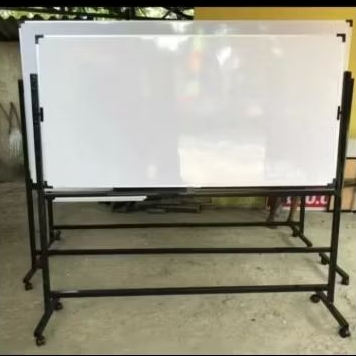 

papan tulis standing roda UK 90x180cm