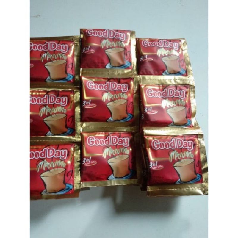 

KOPI GOOD DAY MOCACINNO SATU RENCENG ISI 10PCS