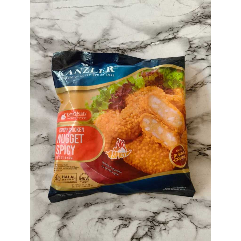 

RB BARU!! Kanzler Crispy Nugget SPICY 450gr