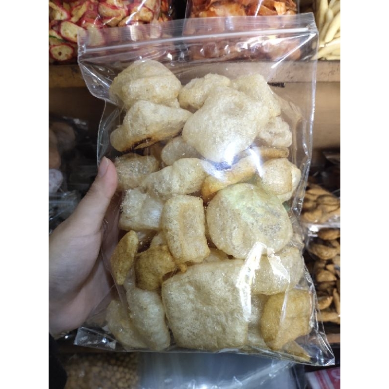 

Snack jajanan kerupuk kulit enak dan gurih snack kerupuk kulit