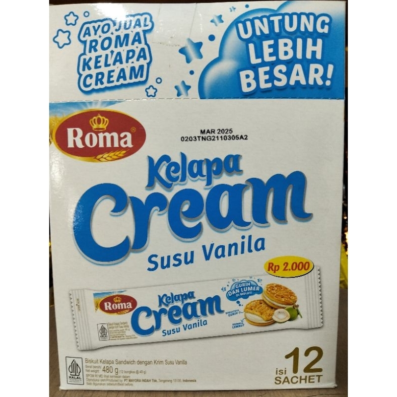 

Roma Cream Kelapa