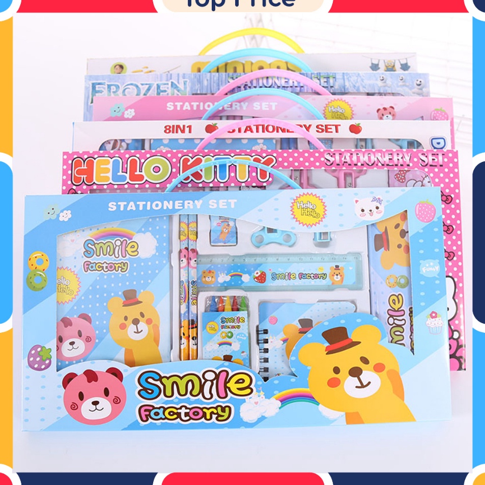 

Hot Arrival Paket Alat Tulis Set Stationery Set Study Anak Karakter STY7