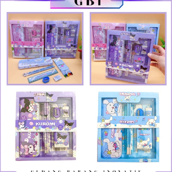 

Kirim Hari Ini GBI Set Stationery 7in1 Karakter Kartun Alat Tulis Anak Sekolah Paket Alat Tulis Set 7 in 1 Penghapus Pengaris Kotak Pensil Penggaris Crayon