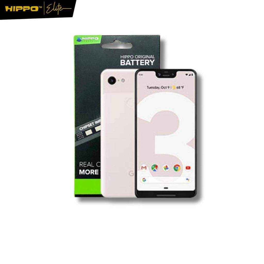 Hippo Baterai GOOGLE PIXEL 3 XL FLEXIVLE NFC G013C-B 3430mAh Original Cell G013CB Battery Batre