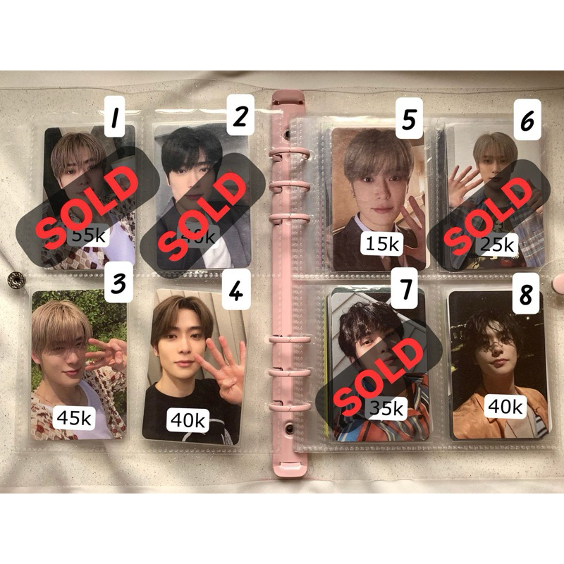 [CLEARANCE SALE❗️ BACA DESKRIPSI] AAB JAEHYUN PC NCT127 NCT DOJAEJUNG (BERHITUNG,PNS, PERFUME, LUCKY