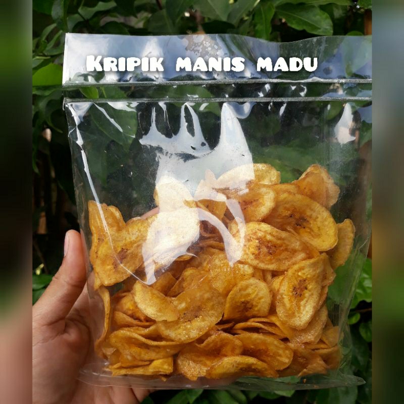 

kripik pisang manis madu kriuk enak 125gr