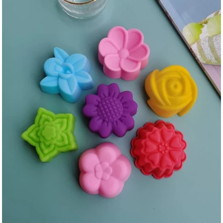 1 buah Cetakan kue bolu putu ayu silikon / Cetakan coklat puding / Cetakan jelly agar serbaguna