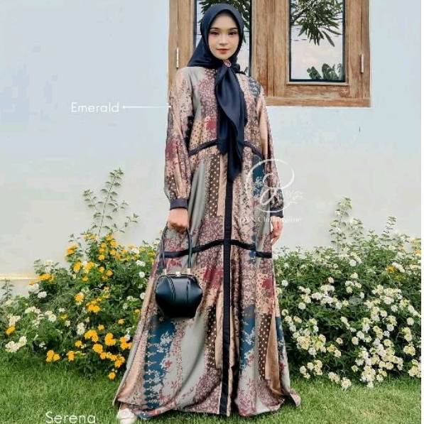 DYN - Serena Dress DYN CLOTHINGLINE Gamis Silk Premium