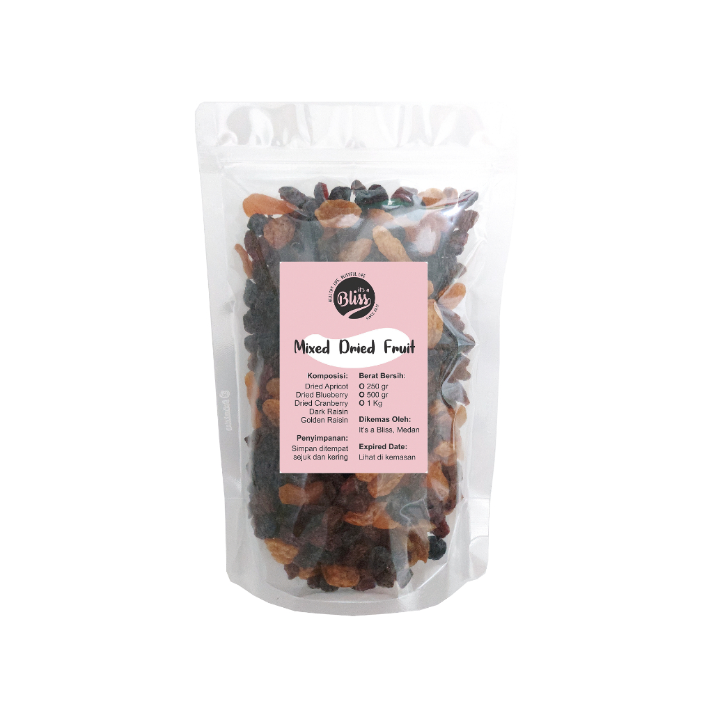 

Mixed Dried Fruit (500 gr)