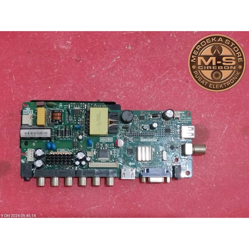 MB MOBO MAINBOARD MESIN TV TOSHIBA 24L2800VJ MBTA24