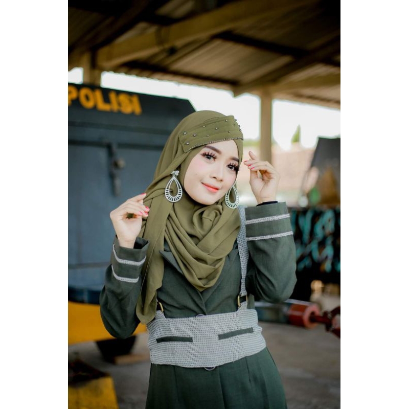 Zaura Hijab Pasmina instan CASANDRA