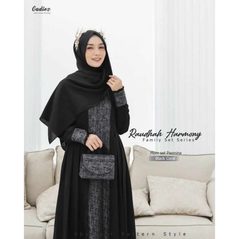 Gamis Dan Koko///Sarimbit Keluarga Raudhah Harmony Gadiez