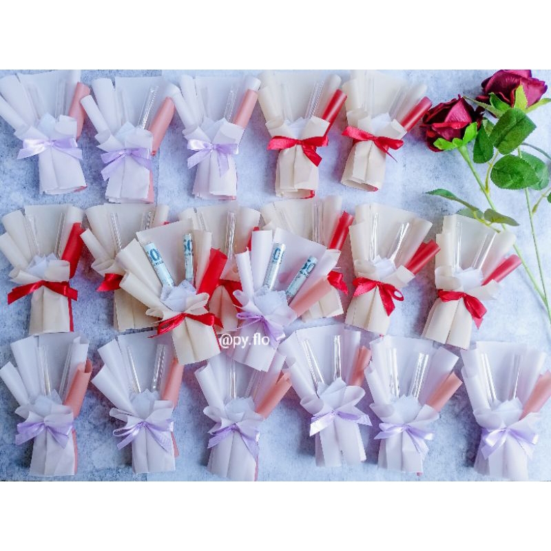 

Buket Uang Mini Angpao / Buket THR Lebaran Kosongan