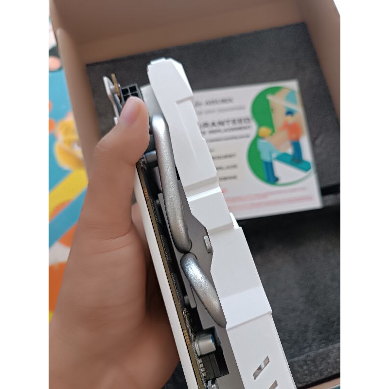 VGA AISURIX RX 580 8GB white - putih