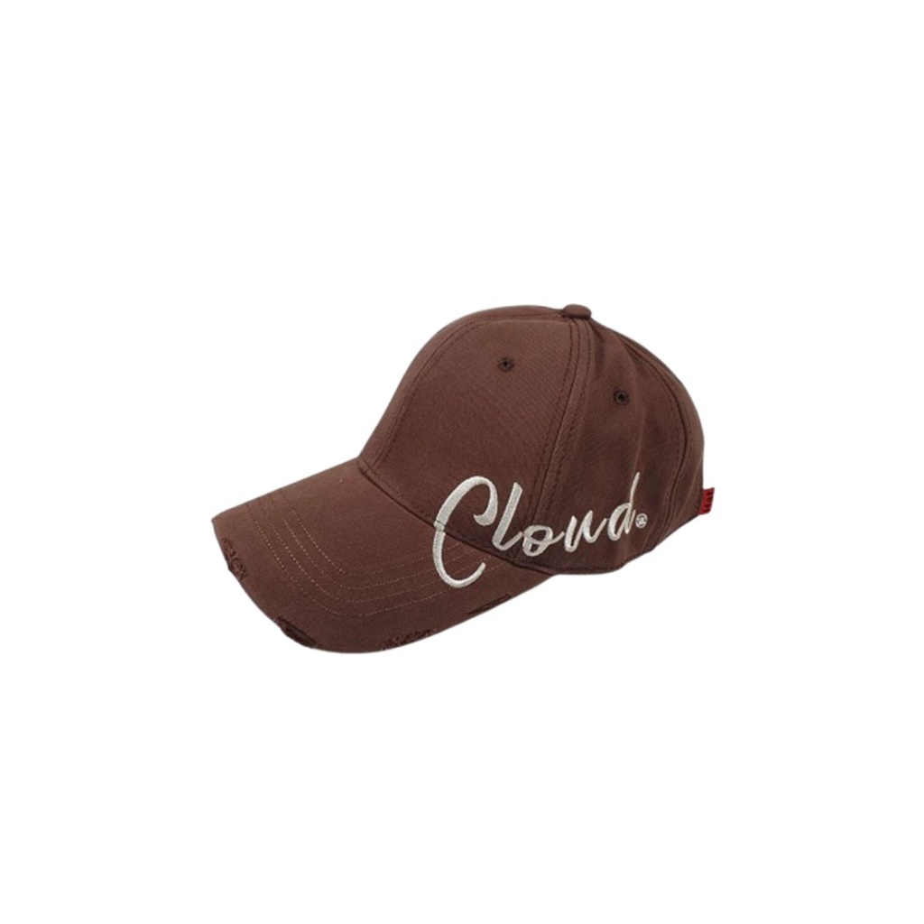 Hamlin Topi Baseball Cap Embroidered Cloud - GN-56 ORIGINAL - Brown