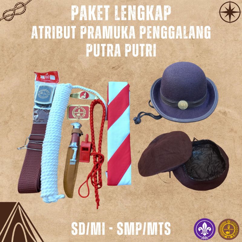 

Perlengkapan Pramuka Penggalang SD MI - SMP MTS JunDW