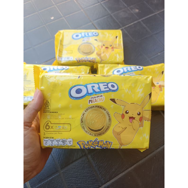 

Oreo Pokemon Pikachu dapat 2pc