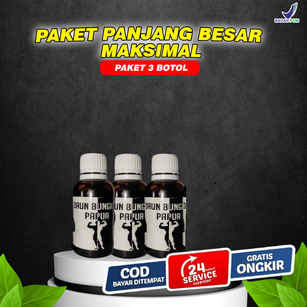 

DAUN BUNGKUS PAKET 3 BOTOL