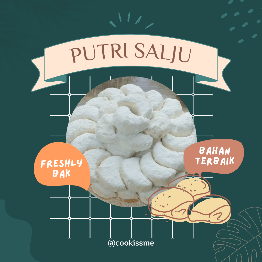 

PUTRI SALJU KEJU 250 GRAM BY COOKISSME