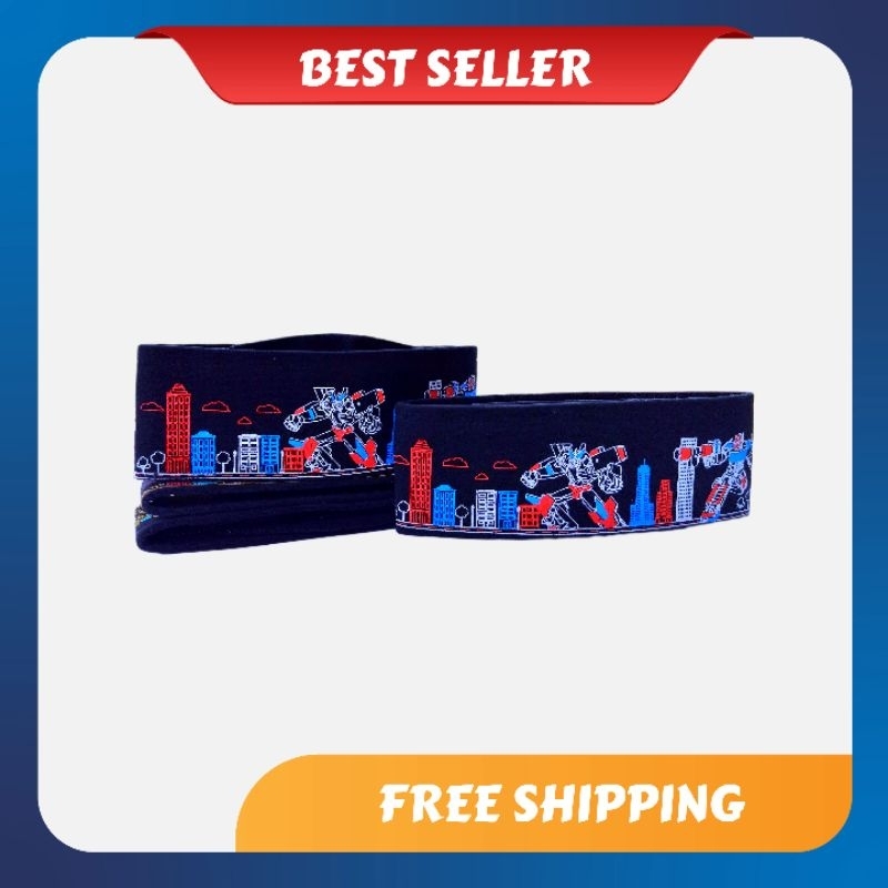 peci anak karakter robot peci murah