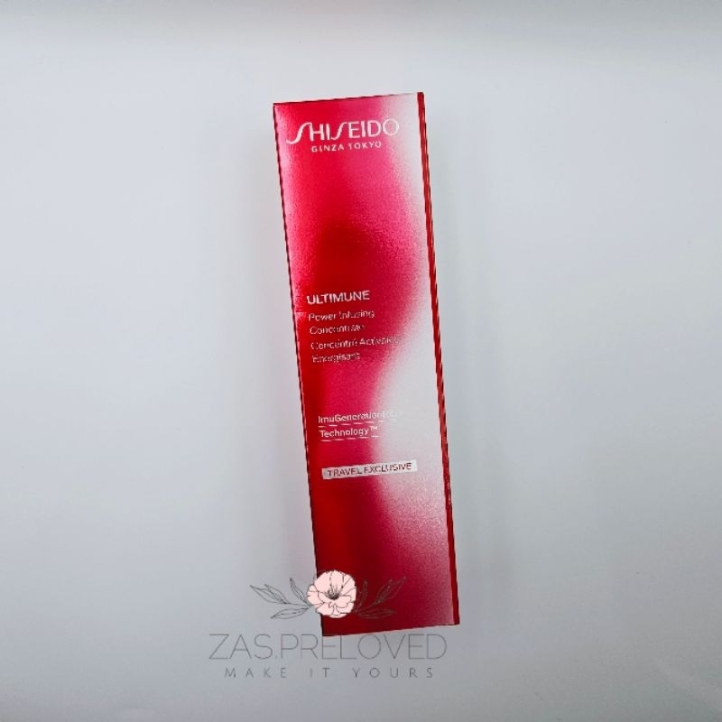 [NEW] SHISEIDO Ultimune Power Infusing Concentrate 3.0 - 100 ml (Produk Asli Jepang)