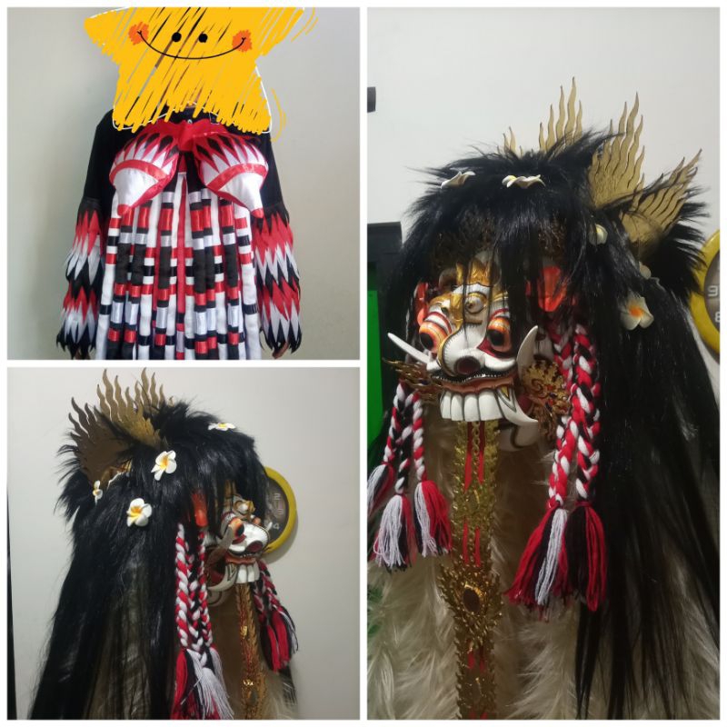 PRE ORDER RANGDA BALI BARU FULLSET LENGKAP DENGAN PAKAIAN