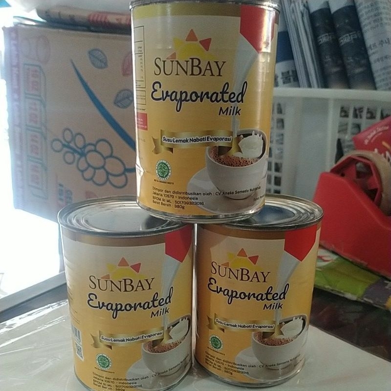 

SUNBAY evaporated milk kaleng 380gr