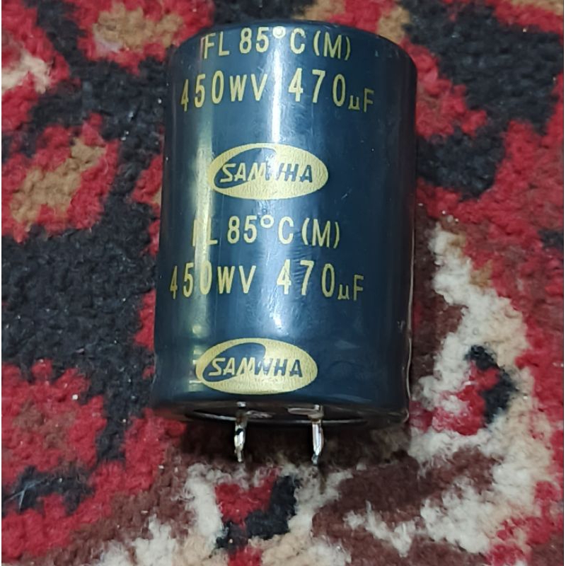 ELCO 450 VOLT 470 UF CABUTAN ORI SAMWA