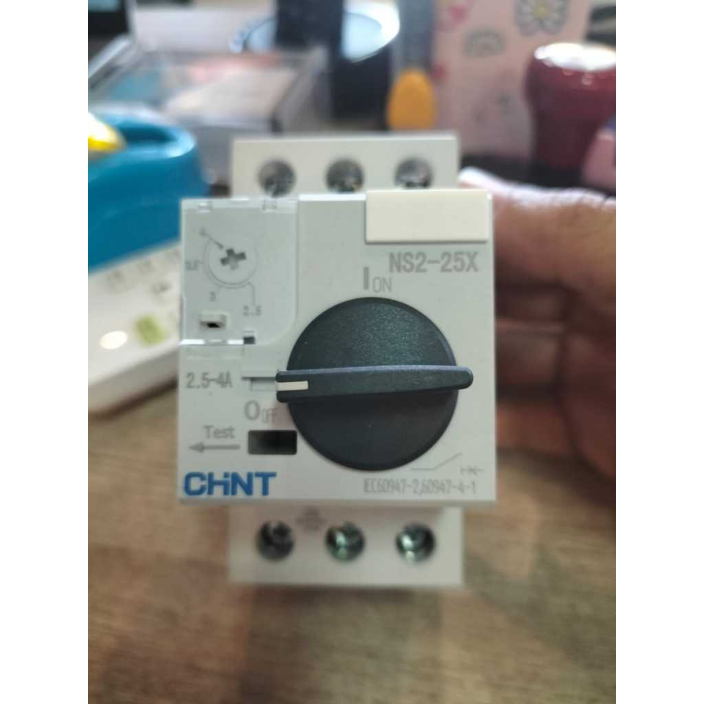Chint NS2-25X Manual Motor Starter 9A - 25A Breaking 100kA