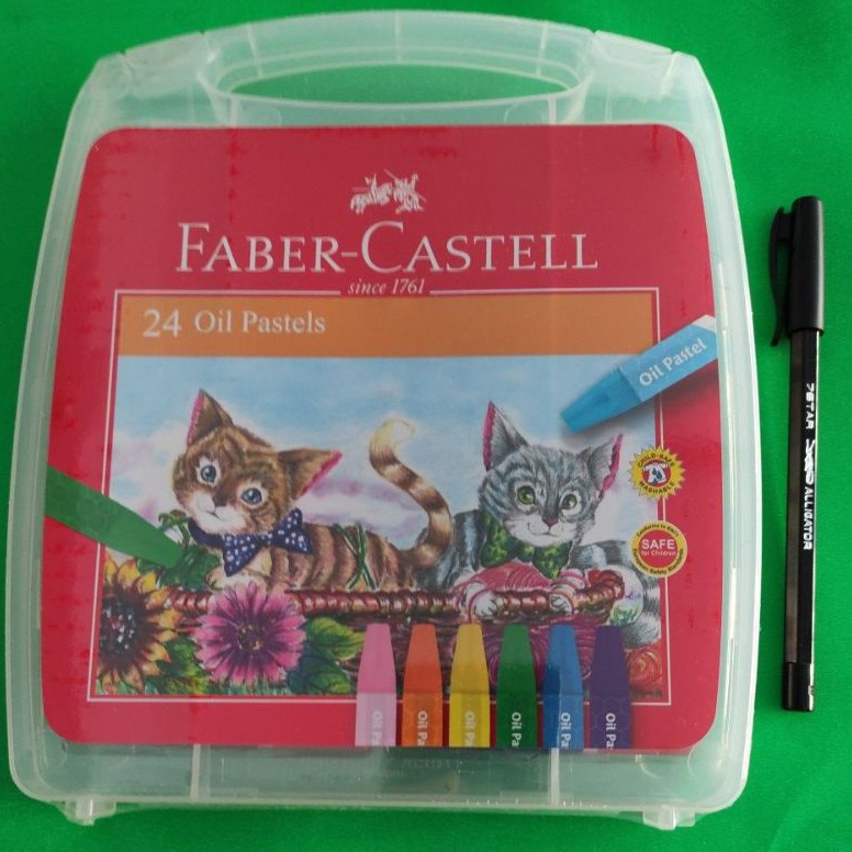 

KODE N39S PROMO Crayon Oil Pastel Faber Castell 24 Warna ECO