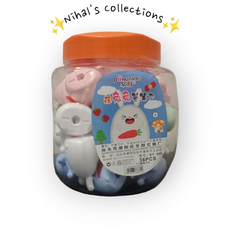 

Rautan Lucu - Rautan DY-395 (Rautan Karakter Warna Warni) - Sharpener (Rautan Murah)