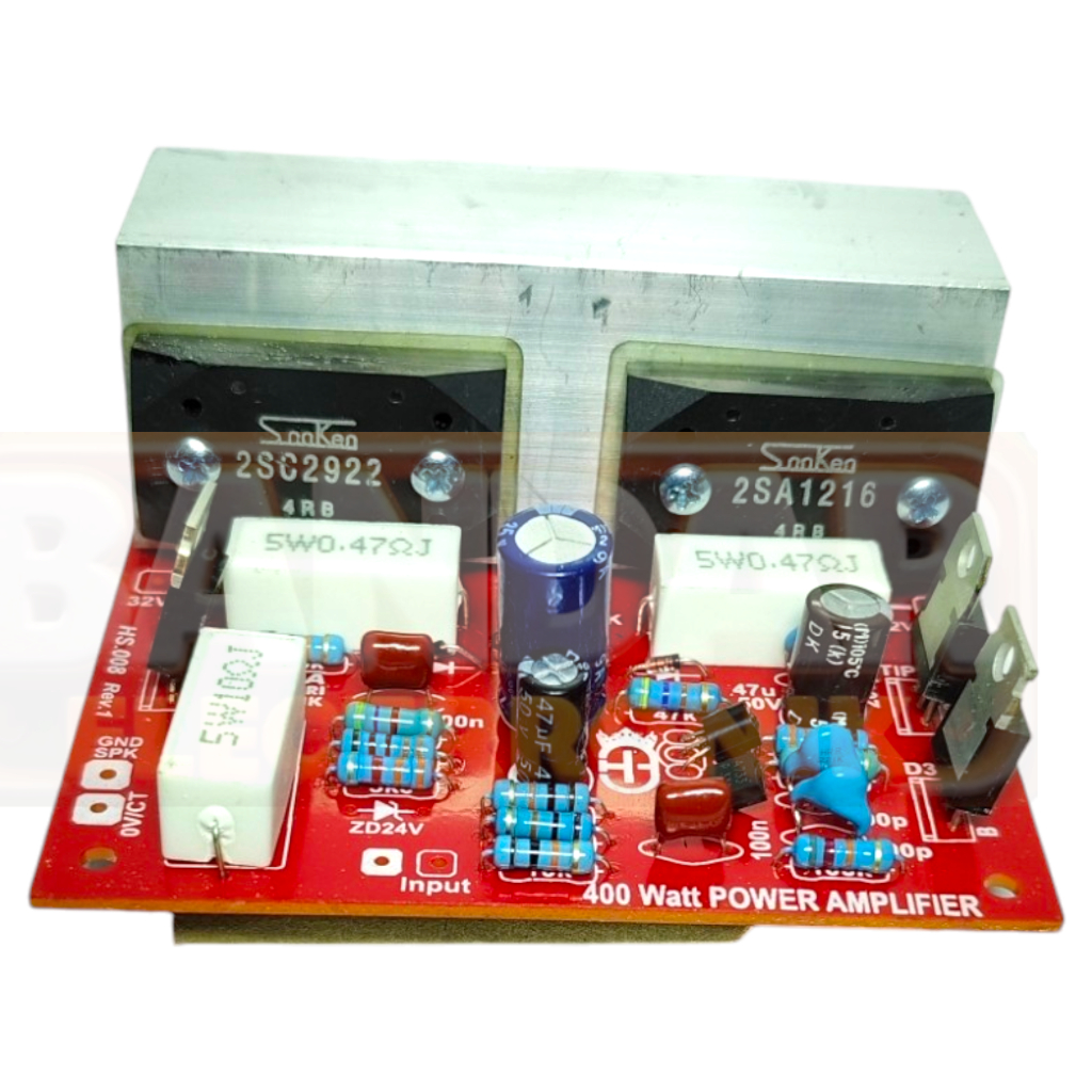 Power 400 watt mono + Transistor FINAL SANKEN PLUS HETSING PENDINGIN