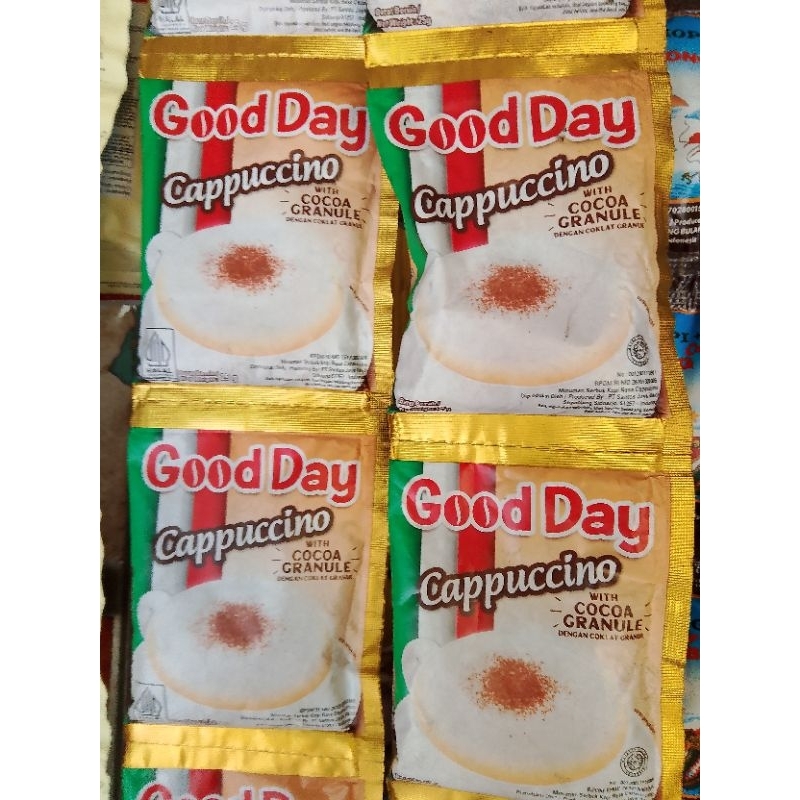 

Kopi Good Day Cappucino 2Renceng isi 20Sachet