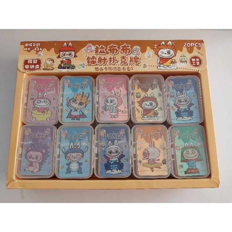 Poker Mini Labubu/Poker Labubu/Poker Anak-anak