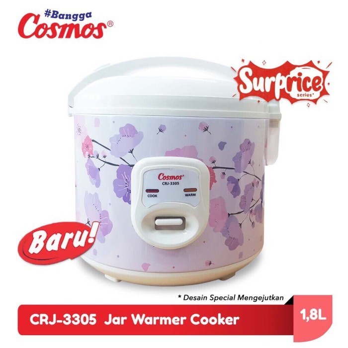 Cosmos CRJ 3305 Rice Cooker /Magic com Cosmos CRJ-3305