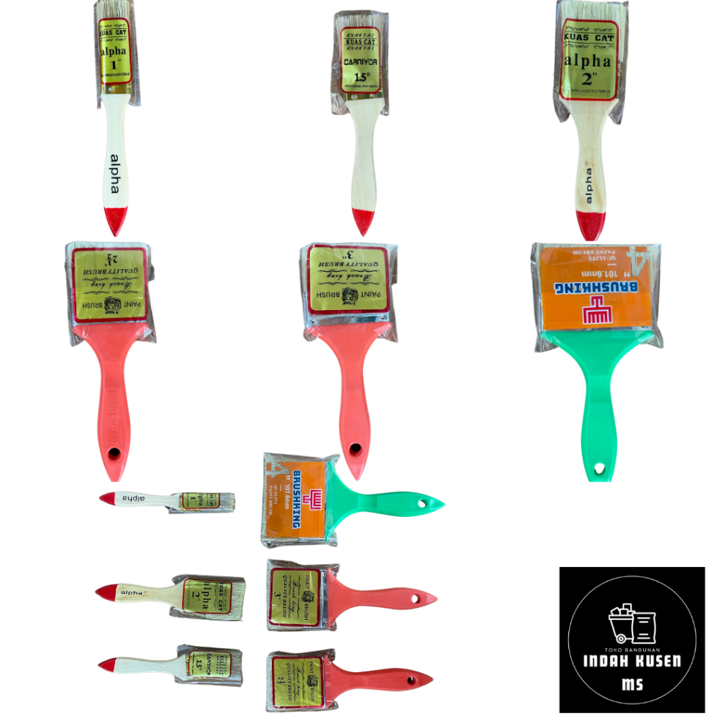 Kuas Cat Murah / Kuas Cat Dinding / Kuas Cat Besi