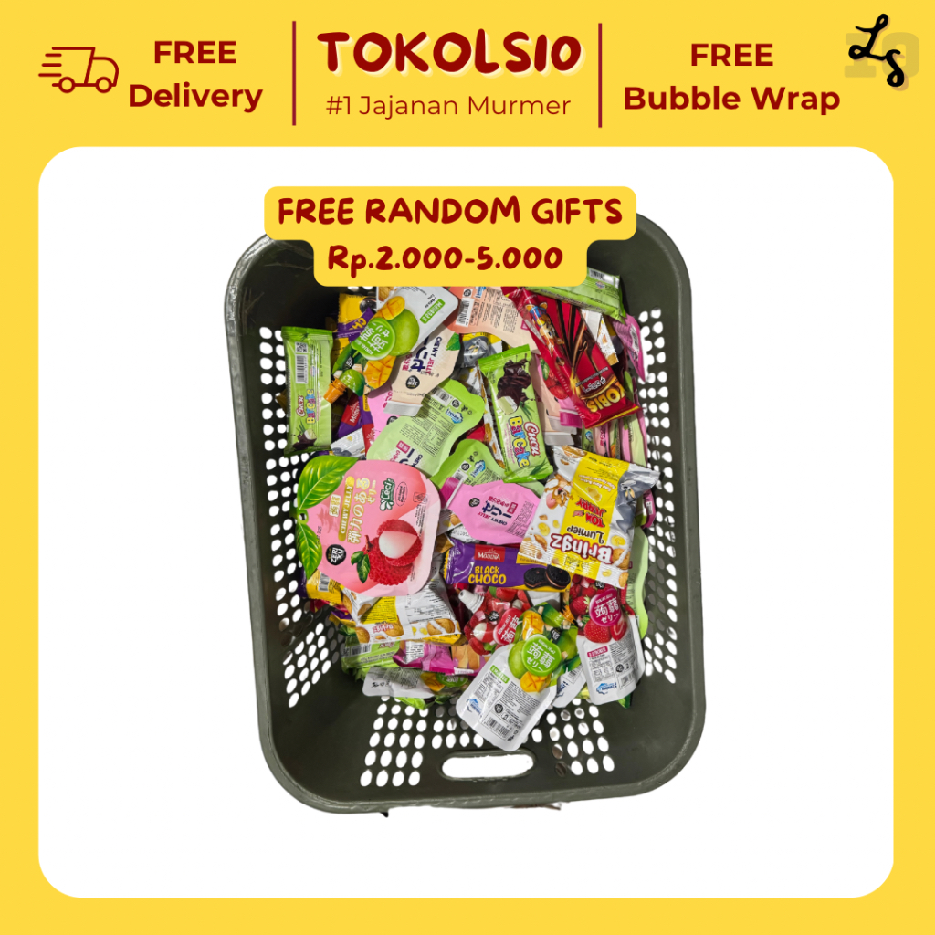 

[2.2 GIFT] Random Chiki/Permen/Biskuit Wafer