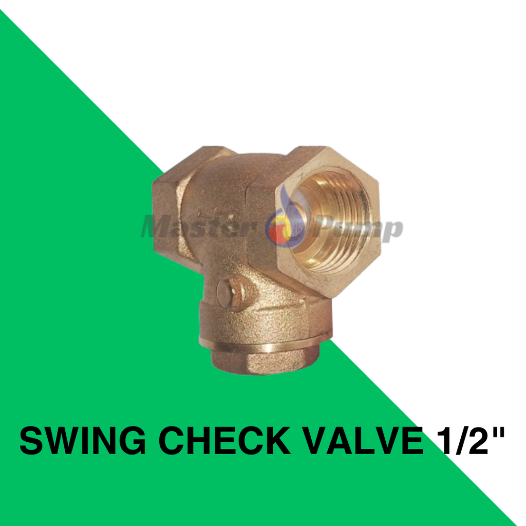 SWING CHECK VALVE1/2" tabok air searah