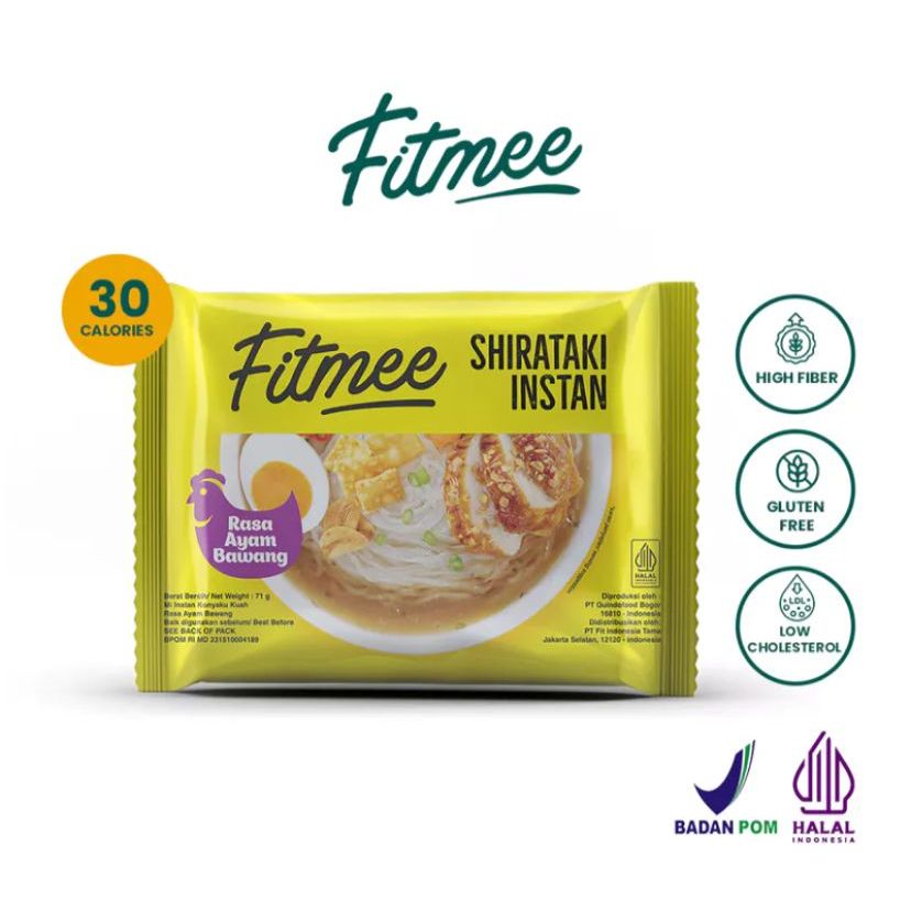 

Fitmee Mie Instan Shirataki Ayam Bawang