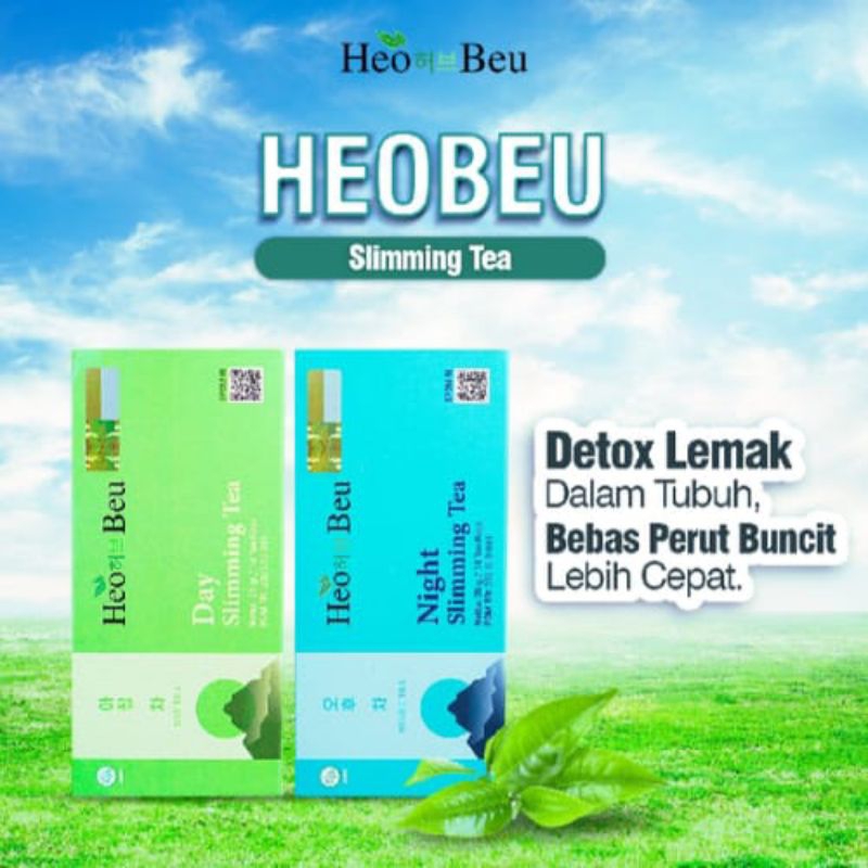 

HEO BEU SLIMMING TEA | TEH HEOBEU KOREA | ORIGINAL HEO BEO SLIMING TEA BPOM ORIGINAL 100% COBAI SEKARANG 100% HALAL