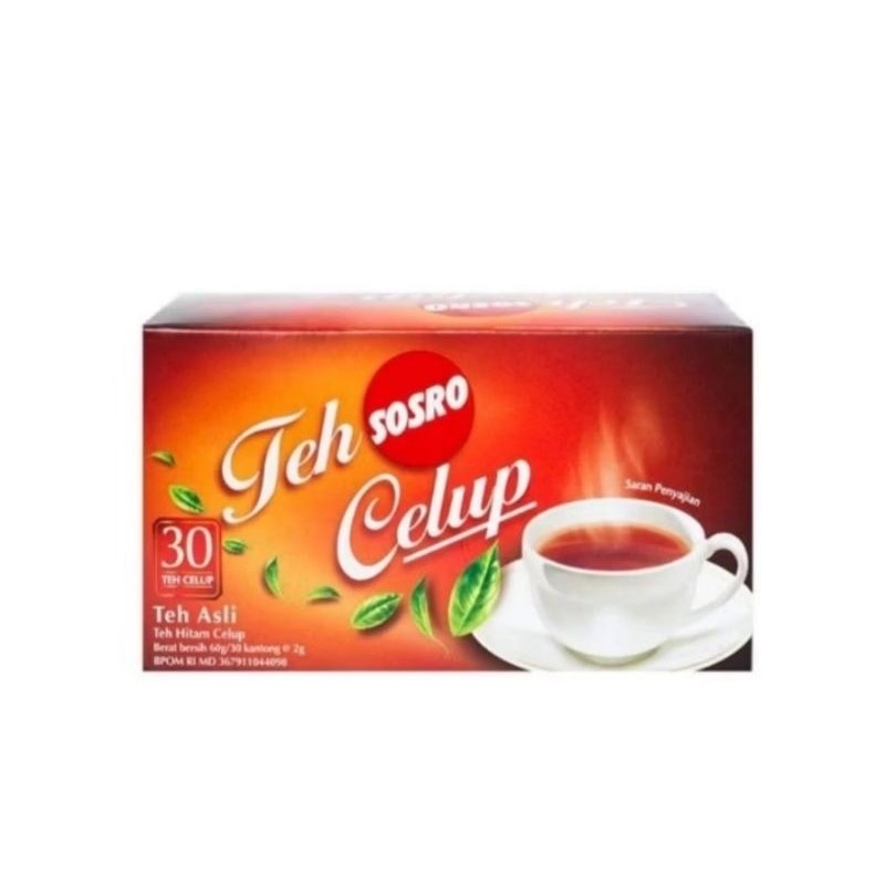 

Teh celup Sosro isi 30