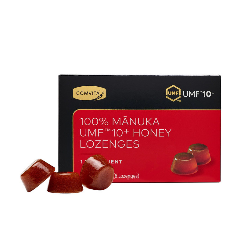

Comvita UMF 10+ 100% Pure Manuka Honey Lozenges Permen Madu Asli Manuka