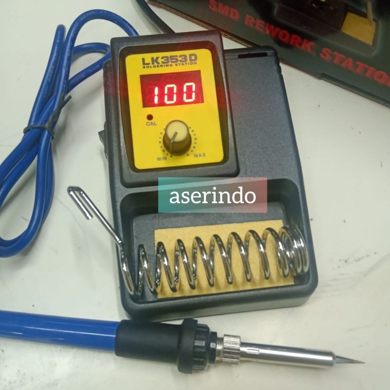 SOLDER STATION LK 353D/SOLDER LISTRIK LK353D/SOLDER LION KING 353 DIGITAL