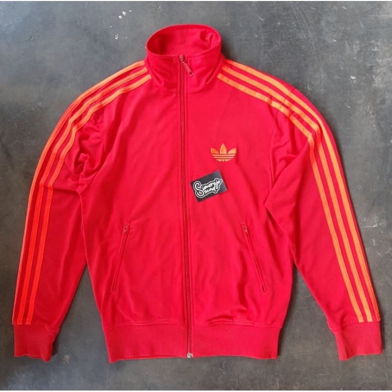 tracktop adidas firebird red used